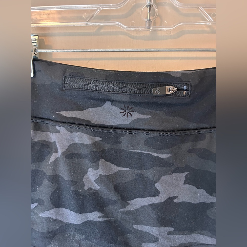 Athleta Girl Camo Lux Swing Tiered Tennis Skort With Shorts Size L/12. - Picture 5 of 6